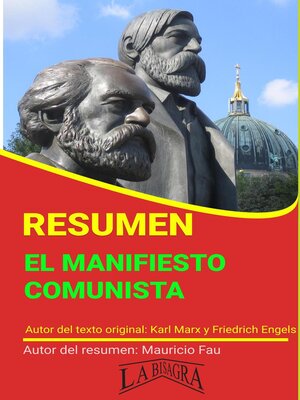 cover image of Resumen de El Manifiesto Comunista de Marx y Engels